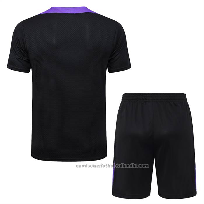 Chandal del Barcelona Manga Corta 25/26 Negro - Pantalon Corto